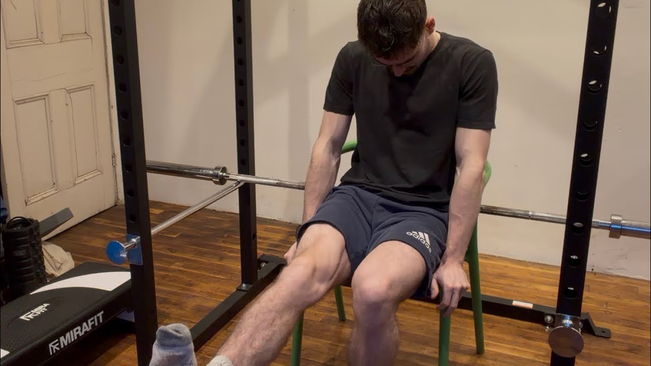 Sciatic nerve glide seated