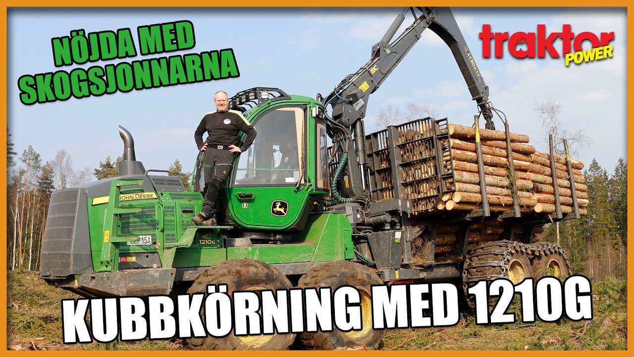 NÖJDA MED JOHN DEERE-SKOTARNA – Besök hos Skogstjänst Nima AB