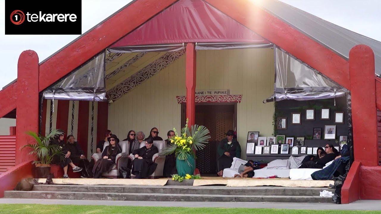 Tūwharetoa Ariki makes first public appearance at Waahi Pā Poukai