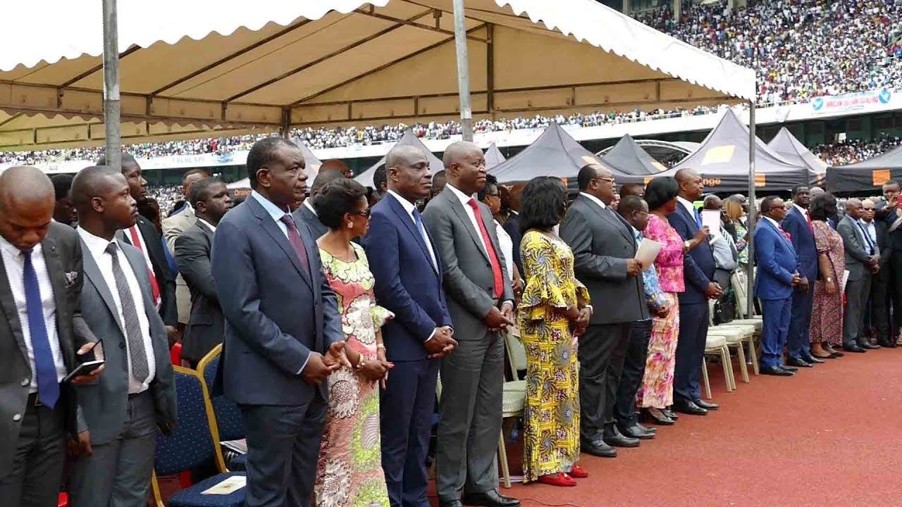 INTRONISATION DE MGR. F. AMBONGO;  MARTIN FAYULU ABOYI MBOTE YA SHADARY