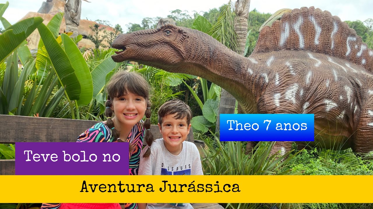 O vídeo mais completo do Parque Aventura Jurássica / Aniversário do Theo