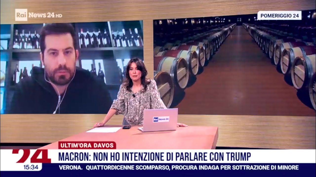 Edoardo Freddi interviewed on RaiNews24 - The impact of tariffs