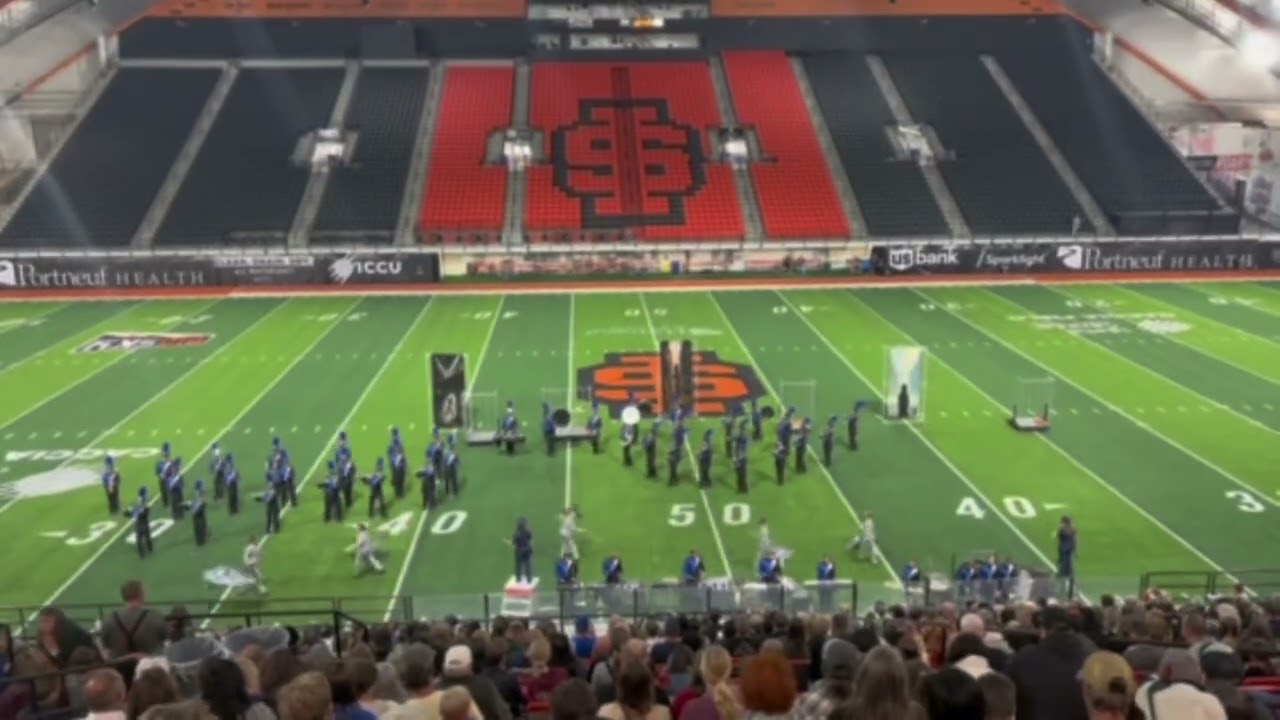 Thunder Ridge High School Marching Titans 2025 &ndash; ISU competition