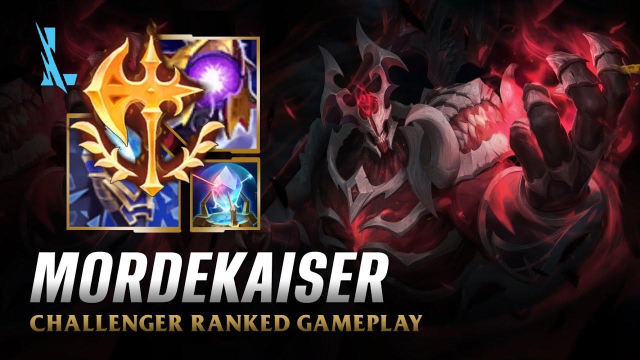 Wild Rift MORDEKAISER - Old God Mordekaiser S14 Ranked Gameplay + Build
