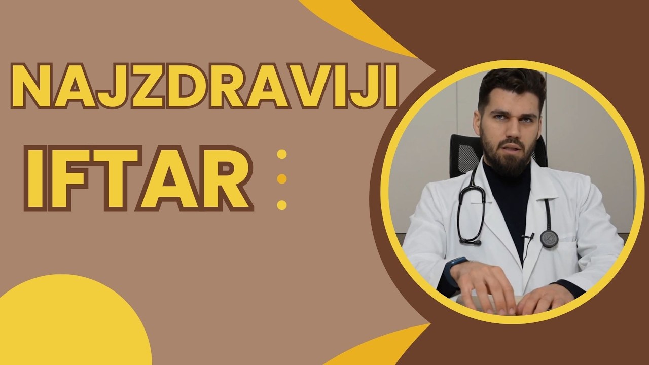 Doktor savjetuje: Šta jesti za iftar i kojim redoslijedom / dr. Omar Nuhić