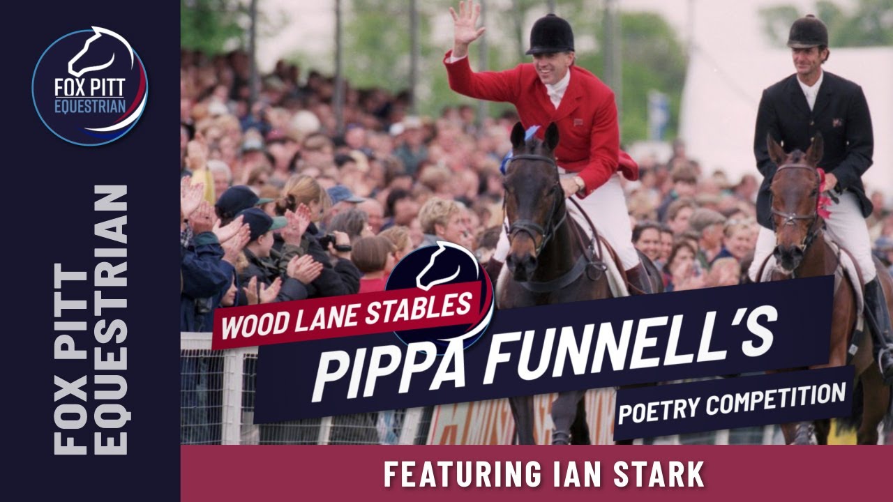 Ian Stark reads a finalist's poem for Pippa Funnell's poetry competition