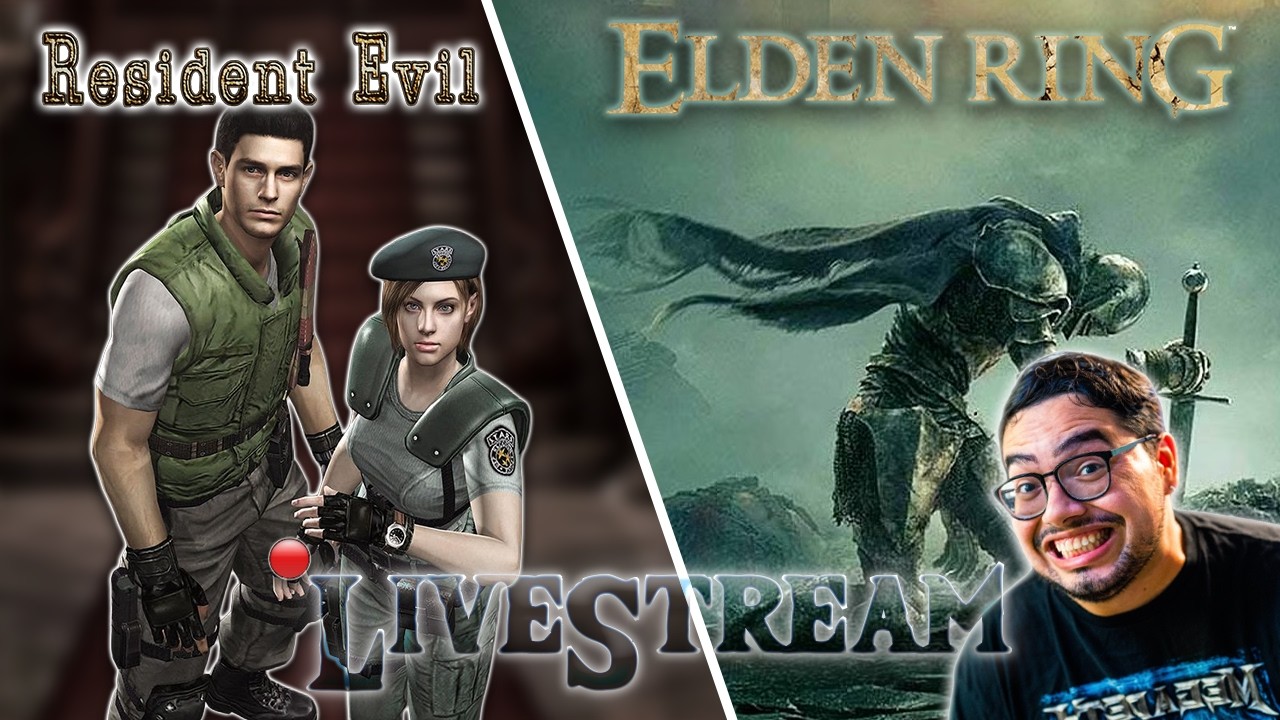 🔴 Resident Evil HD Remaster + Elden Ring | First Playthrough | LiveStream🎮