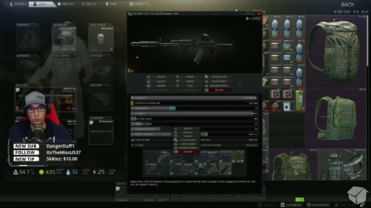 SCAV or PMC | Twitter @kirsche_live #theSHED - Escape From Tarkov