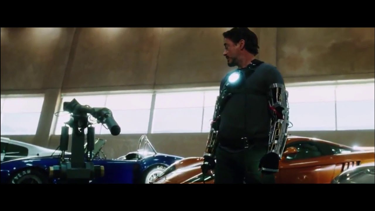 Iron Man 1 Dum-E Scenes