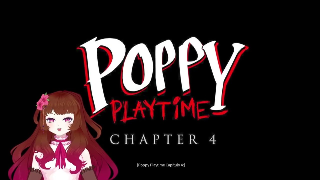 POPPY 4🍉Vtuber miedosa y gritona juega Poppy Playtime 4