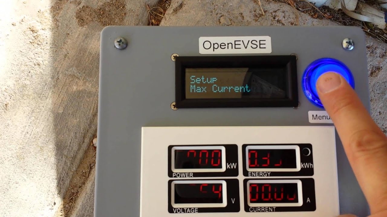 EVSE #15 Demo - Level 2 EV charging station - demo by BSA Electronics
