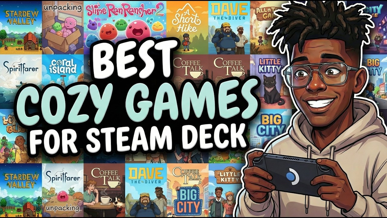 TOP 45 Best Cozy Games to Play on Steam Deck (2026)