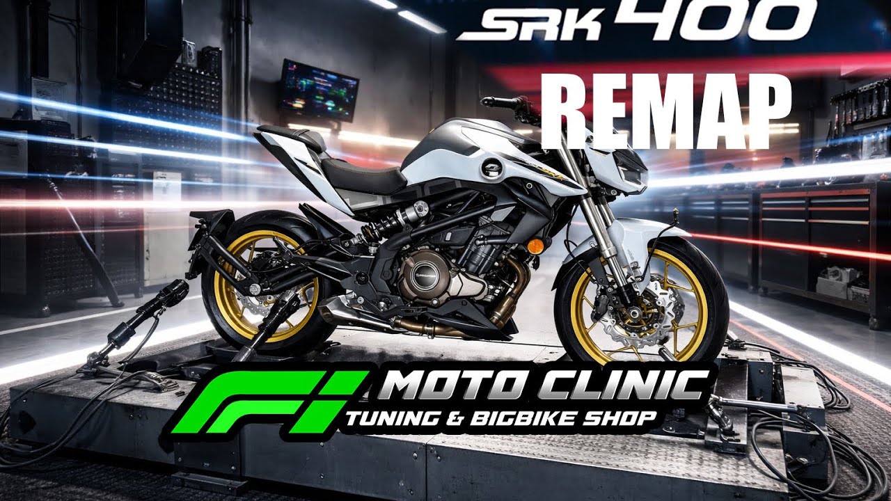 QJ MOTORs SRK 400 REMAP + DYNO