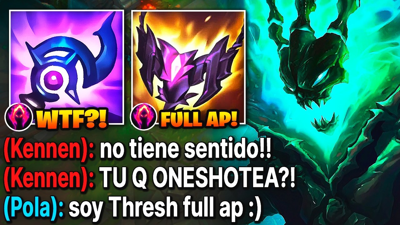 Thresh pero cada Q quita el 80% de vida con full ap