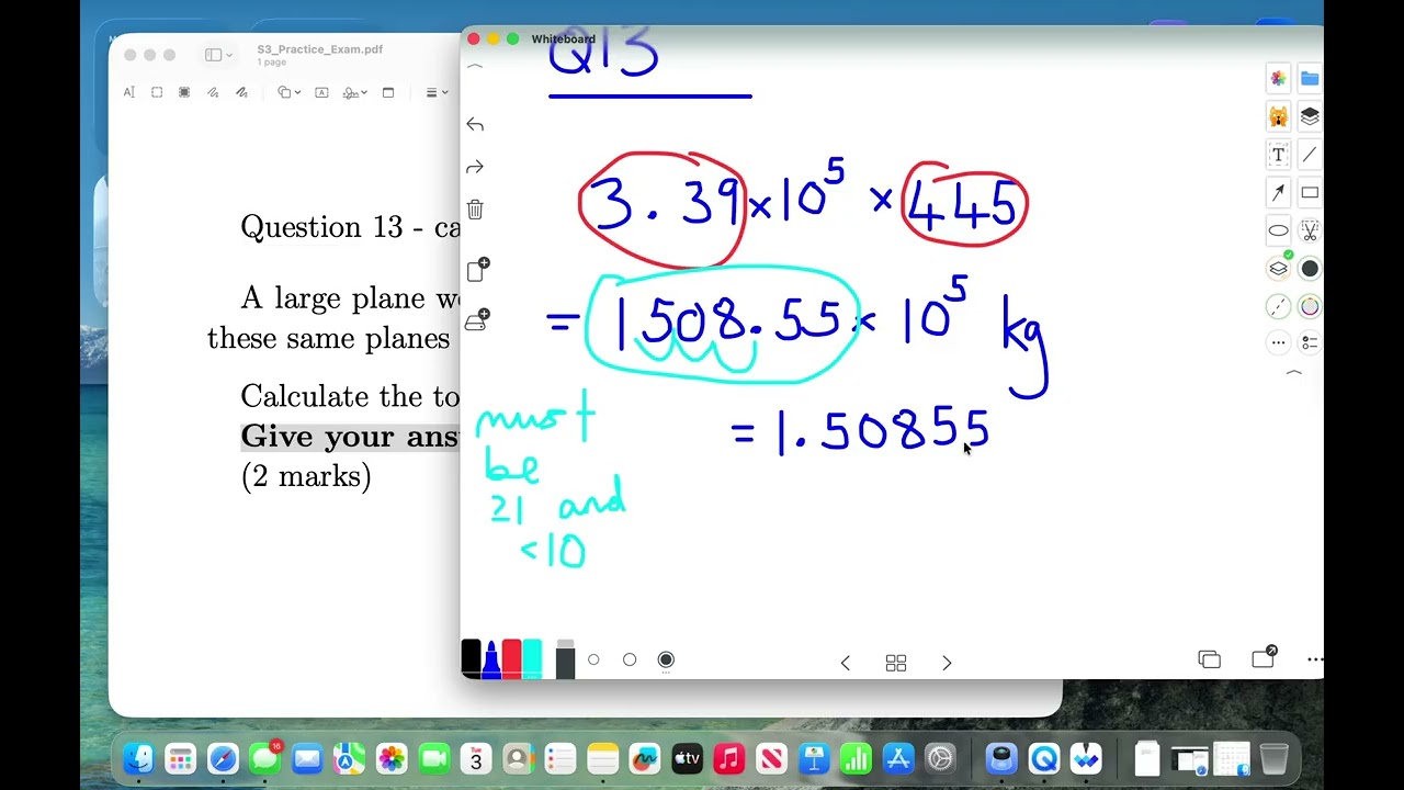 Level C - Question 13 - Scientific notation (Calculator)