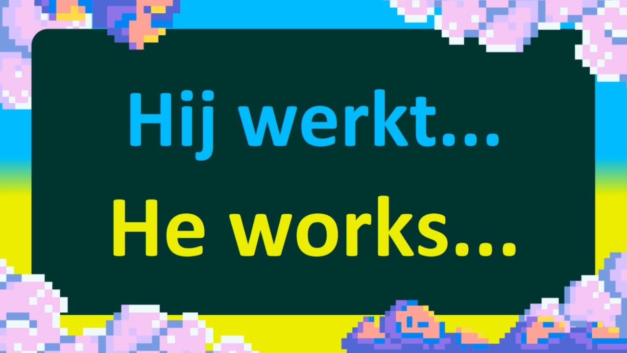 Learn 70 Basic Dutch Sentence Patterns to Master Phrases!