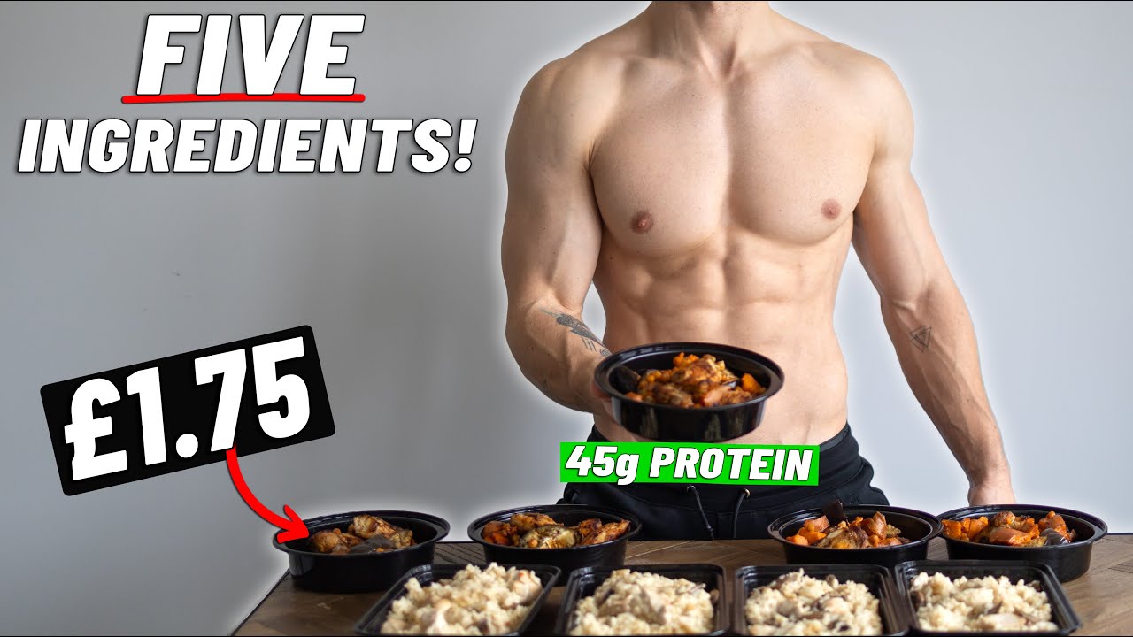 Healthy & Easy Meal Prep on a Budget **for Building Muscle**