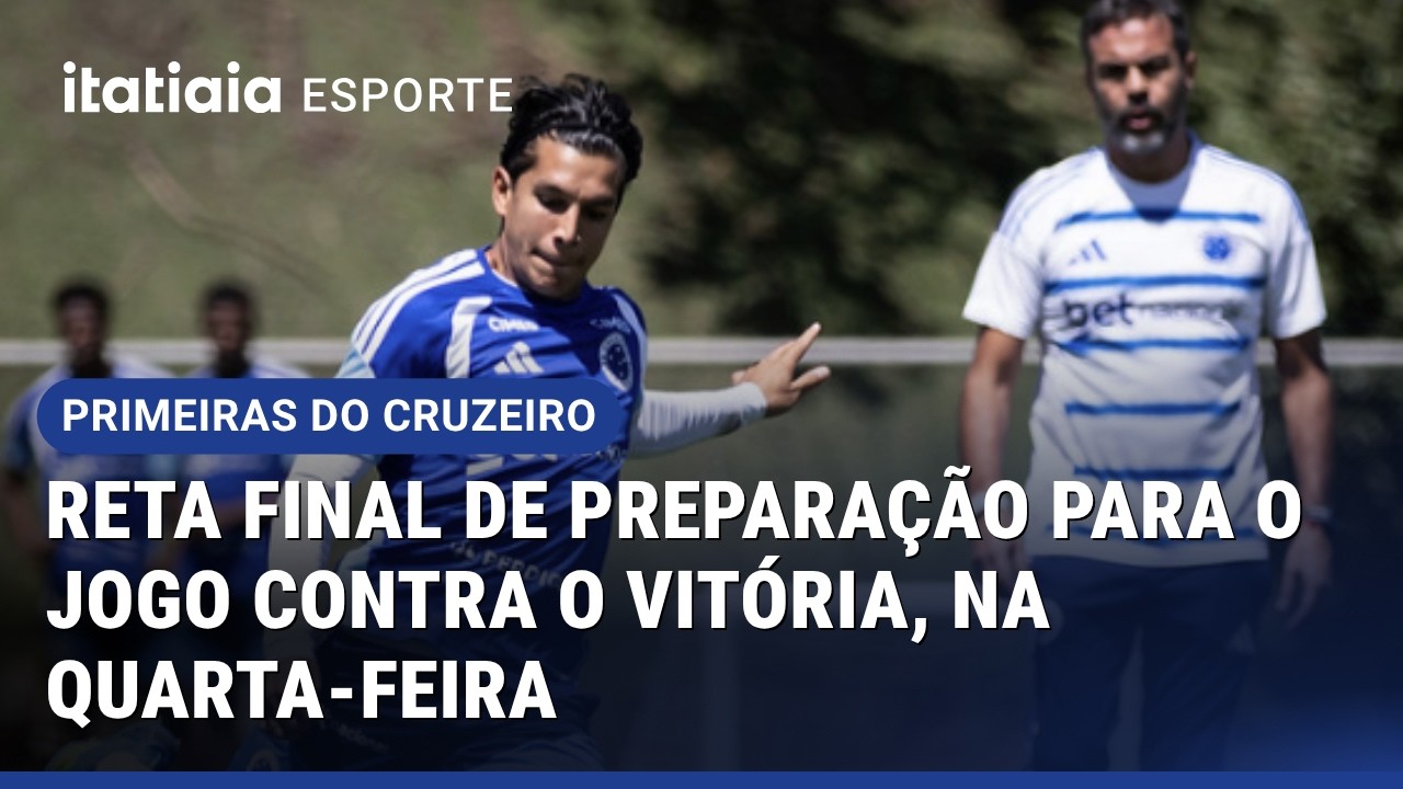 S&Aacute;BADO DE TRABALHO NA TOCA, CRUZEIRO SEGUE PREPARA&Ccedil;&Atilde;O PARA O JOGO CONTRA O VIT&Oacute;RIA NO BRASILEIRO