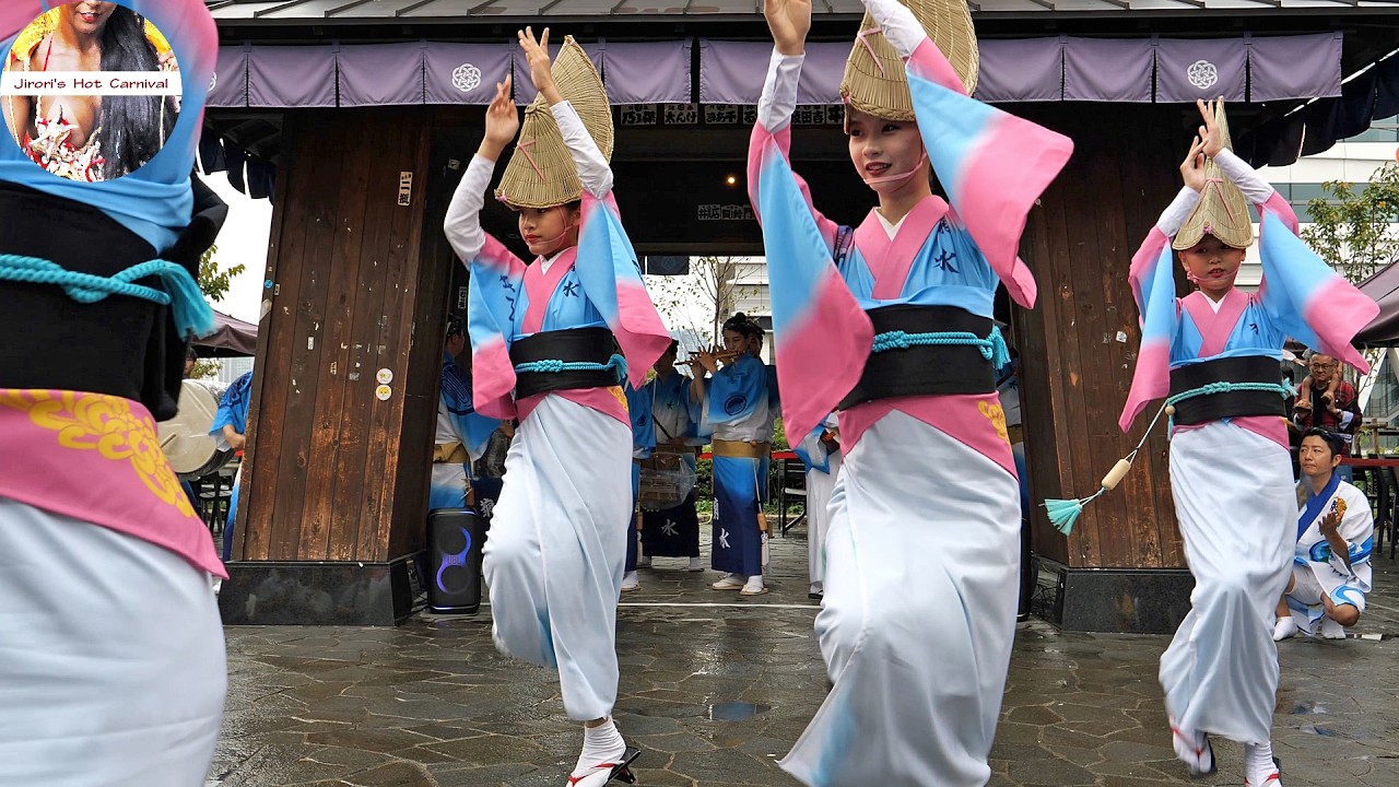 先客万来の阿波踊りをサンバのノリで撮ってみたよ、まずは高円寺菊水連
