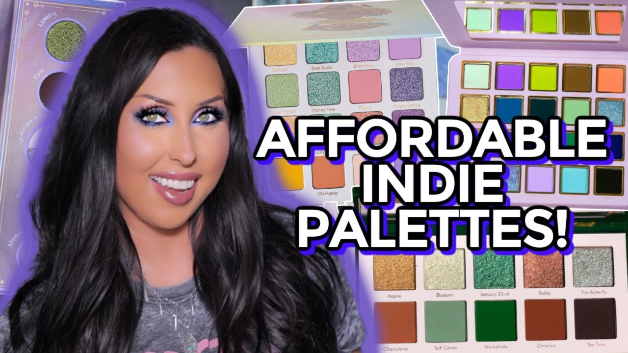 8 AMAZING INDIE PALETTES $25 AND UNDER! 2022