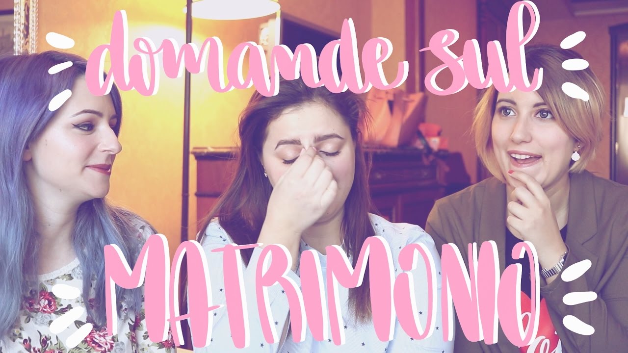 rispondo alle DOMANDE SUL MATRIMONIO // con Shantilives e Matchalatte