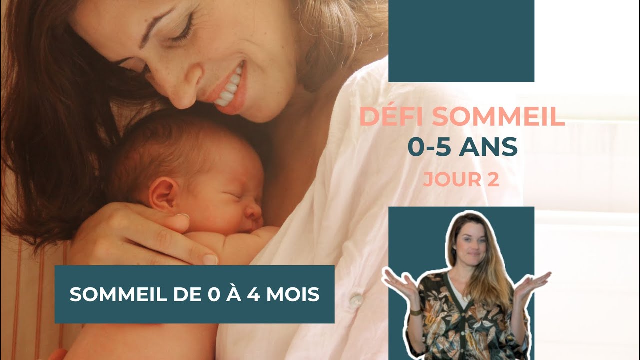 Le sommeil de nouveau-né : bébé de la naissance à 4 mois