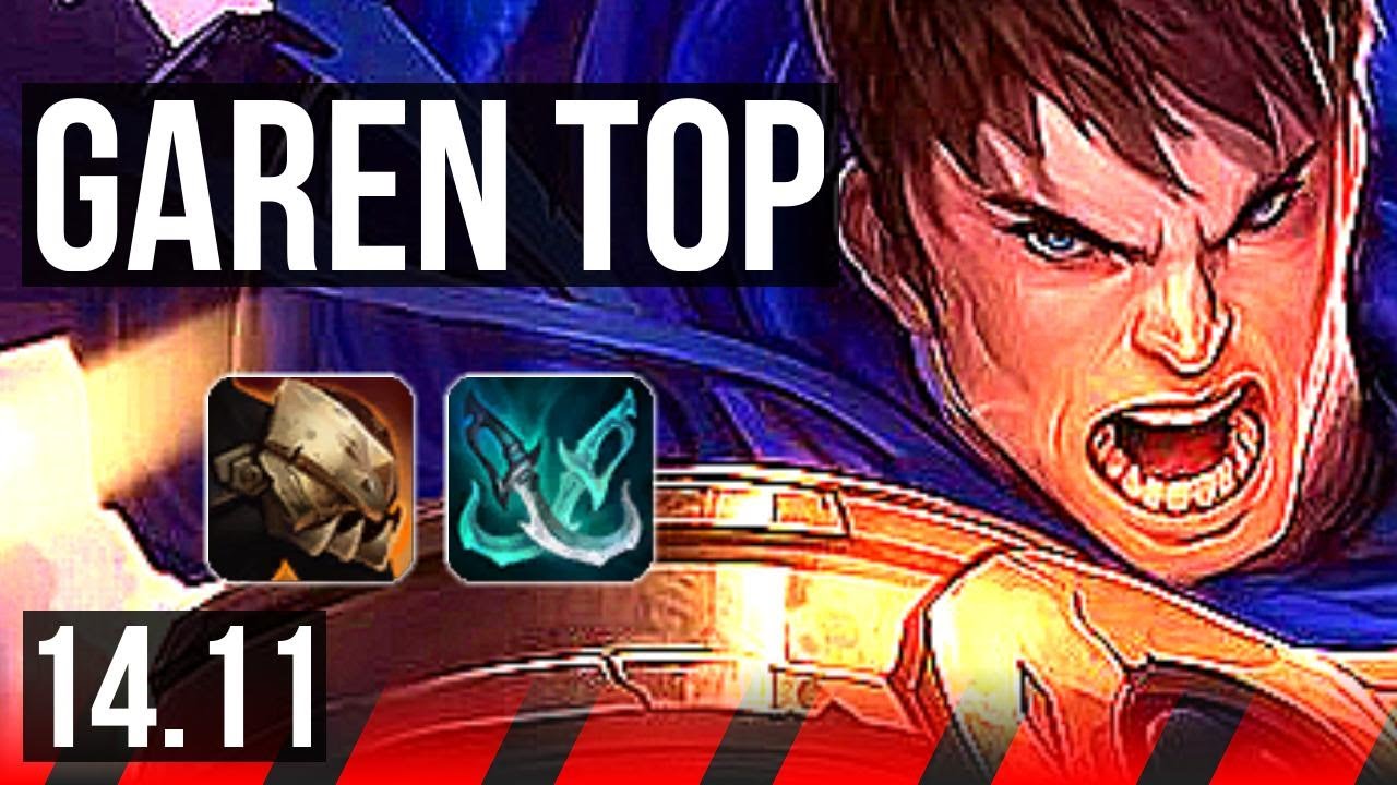 GAREN vs DARIUS (TOP) | 700+ games | KR Master | 14.11
