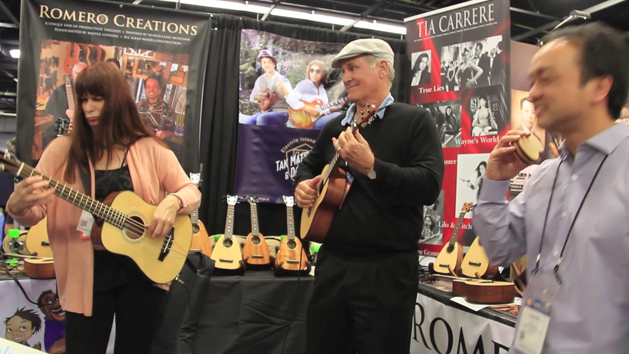 NAMM 2017:  Jeff Linsky, Jennifer Leitham, Jerome Koko, Daniel Ho