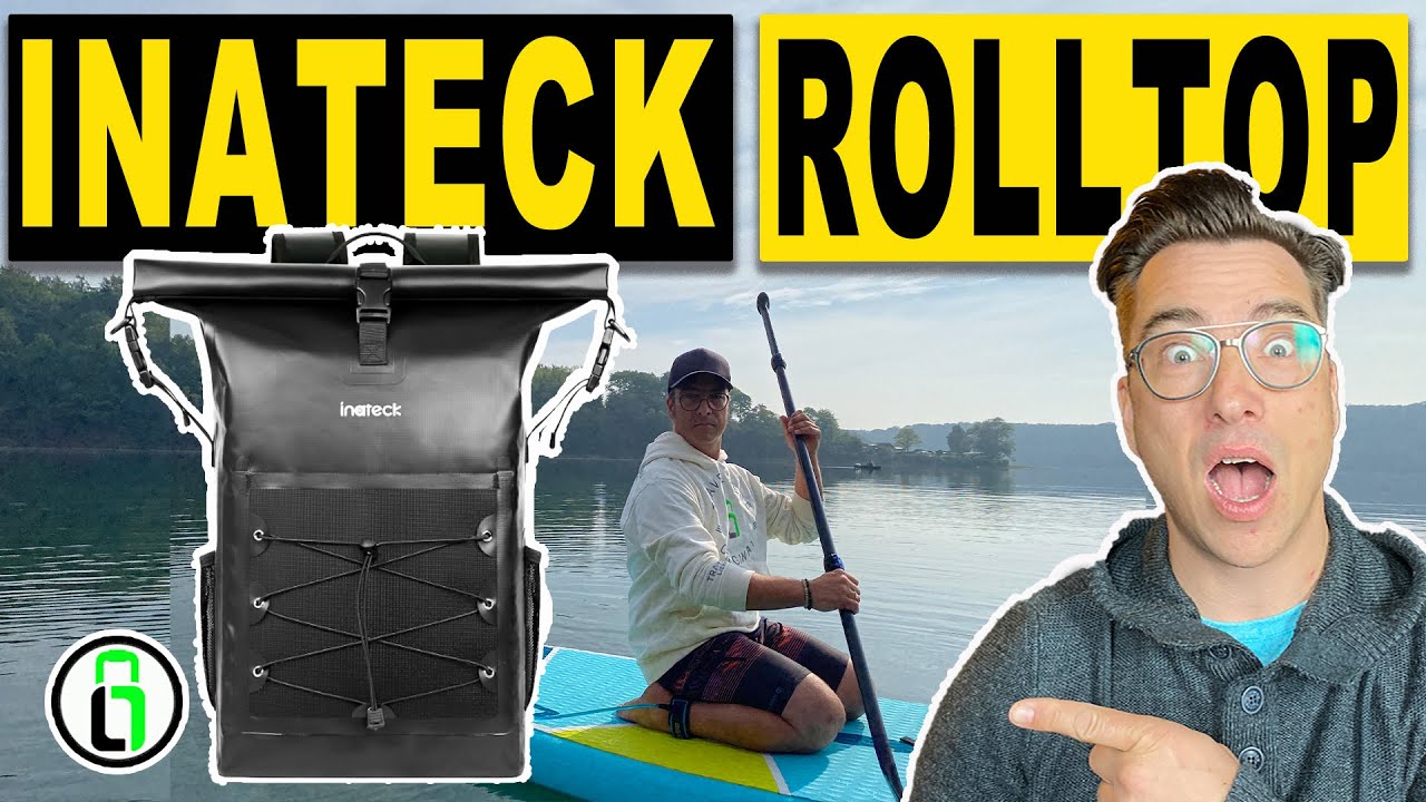 Wasserdichter Rolltop f&uuml;r 1,60 &euro; pro Liter Volumen - Inateck Rolltop #SUP