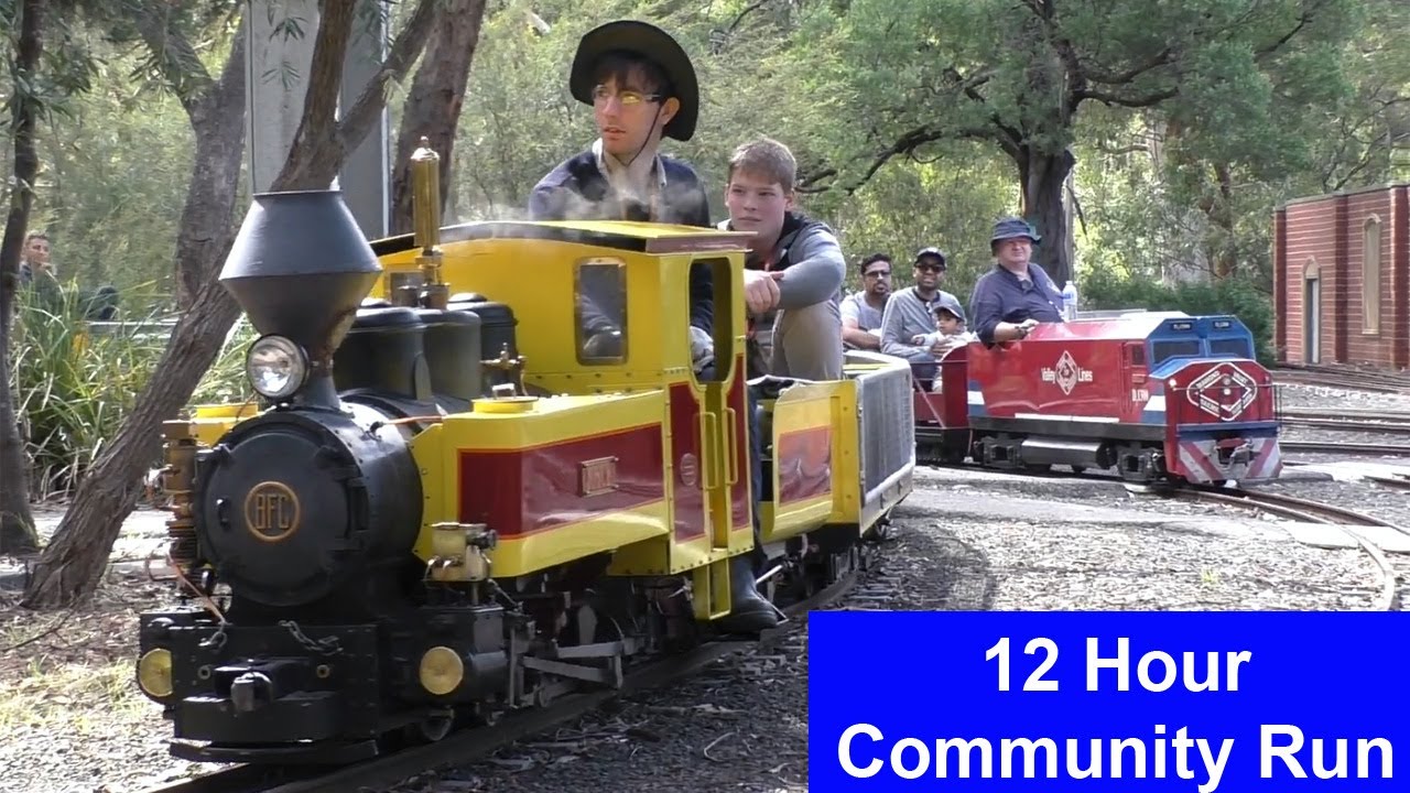 Diamond Valley Railway 12 Hour Community Run 2020