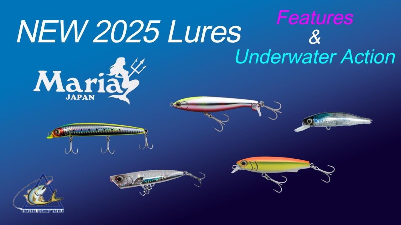 NEW MARIA Lures 2025 – Underwater Action Revealed! Introduction