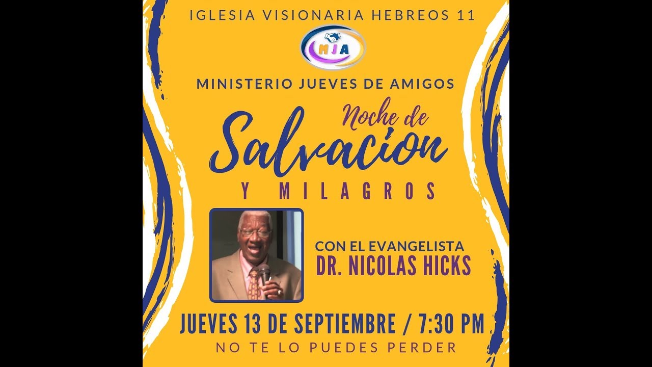 Evangelista Nicolás Hicks - Fe y obediencia en medio del silencio de DIos
