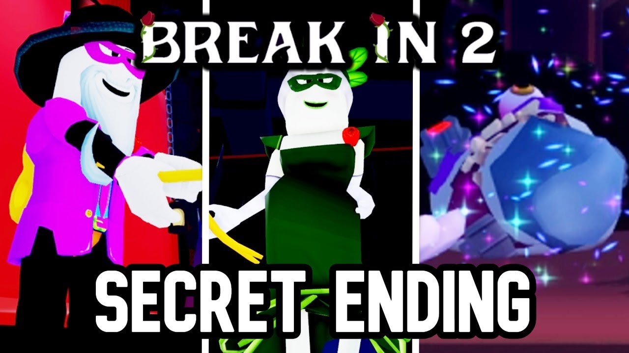 ROBLOX BREAK IN 2 - SECRET ENDING - FULL WALKTHROUGH