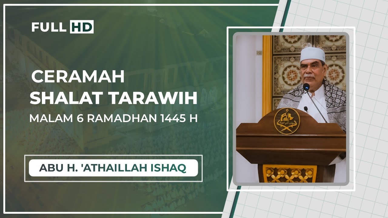 Ceramah Abu Ulee Titi | Malam Ke-6 Ramadhan 1445 H | Dayah Ulee Titi