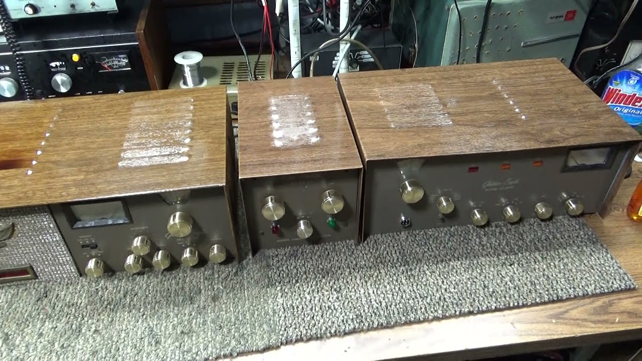 Shining up the Browning Golden Eagle Mark 3 train before putting them away.