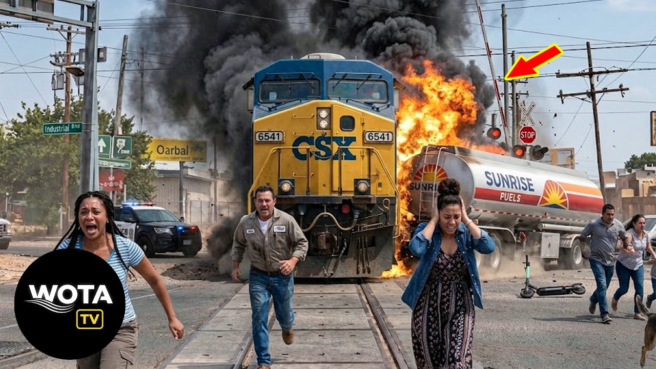 500 INSANE Train Moments Filmed Second Before Disaster | Idiots in Cars Compilation !
