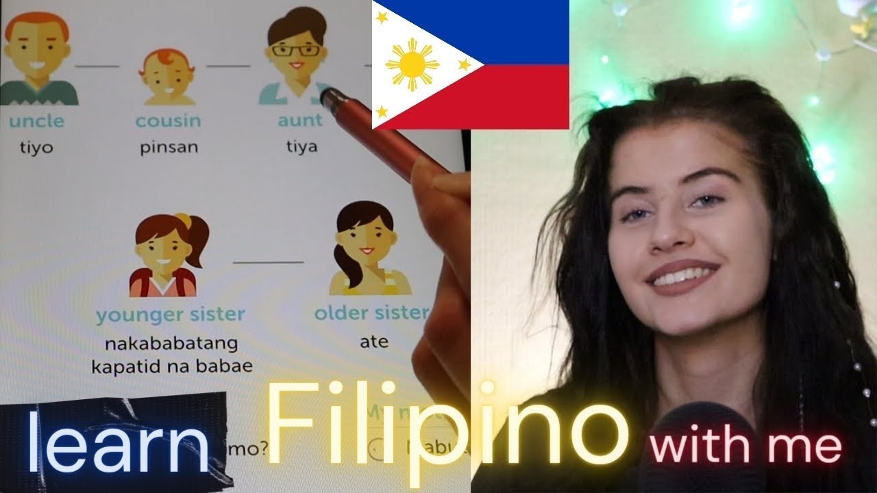ASMR learn FILIPINO 🇵🇭 with me / I'm learning basic Filipino FOR THE FIRST TIME (whispered)