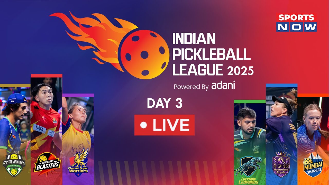 Live: IPBL 2025 Day 3 | Nonstop Action from India&rsquo;s Biggest Pickleball League