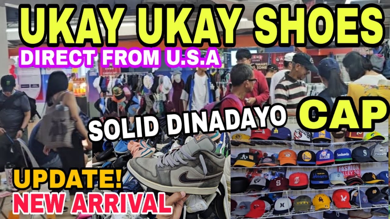 MURANG UKAY SHOES at CAP sa DINADAYONG UKAYAN, New arrival Update sa fashion alley 88 farmers cubao
