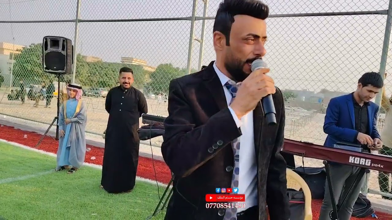 لعيون الاجبور هجام الفنان قاسم الهلالي والمايسترو ازاد عبداللة  مناسبه الفوز استاذ احمد مظهر الجبوري