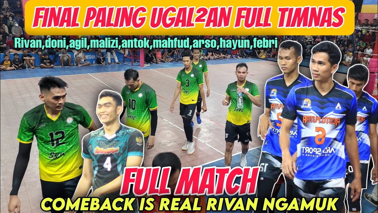 FINAL TERBESAR AKHIR TAHUN | RIVAN,DONI,AGIL,MAHFUD VS HAYUN,ARSO,MALIZI,FEBRI | SKVC VS RESTU PUTRA
