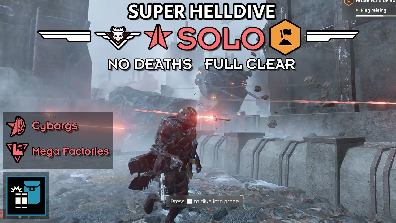 Helldivers 2 - Spread Democracy (Super Helldive Solo / No Death)