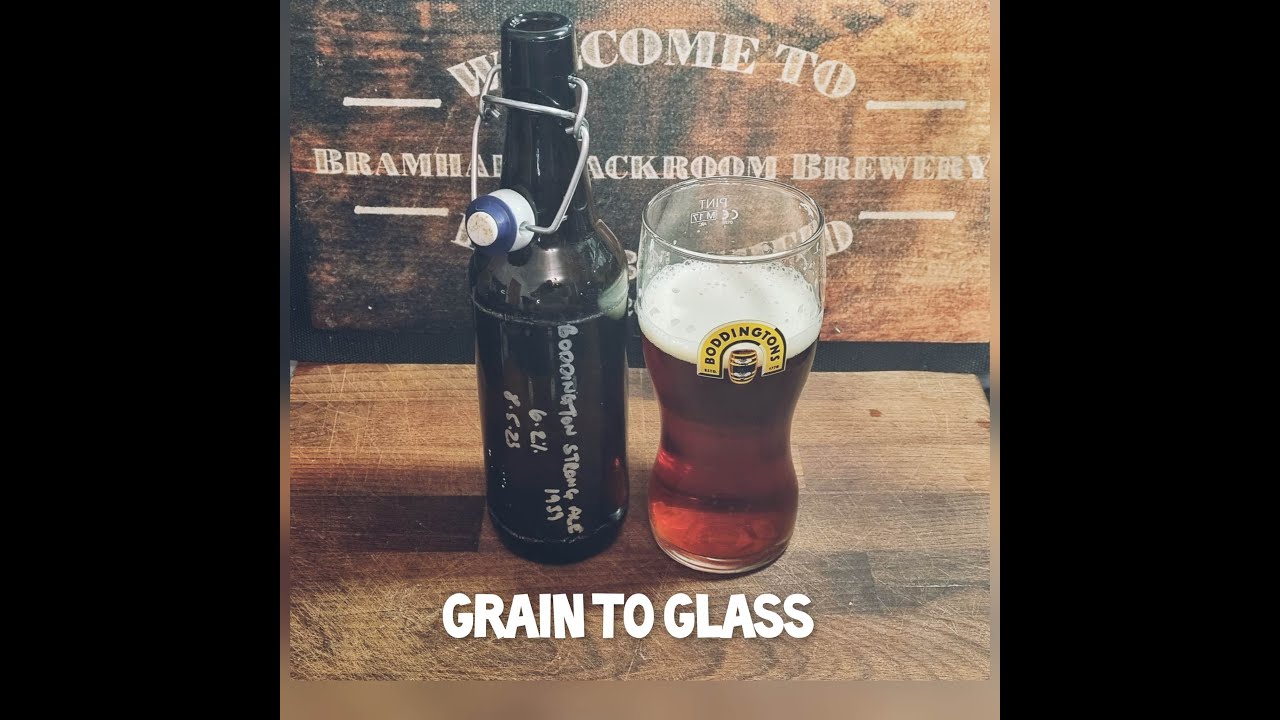 Homebrew Grain to Glass Boddingtons Strong Ale 1939 | Homebrew | How to brew