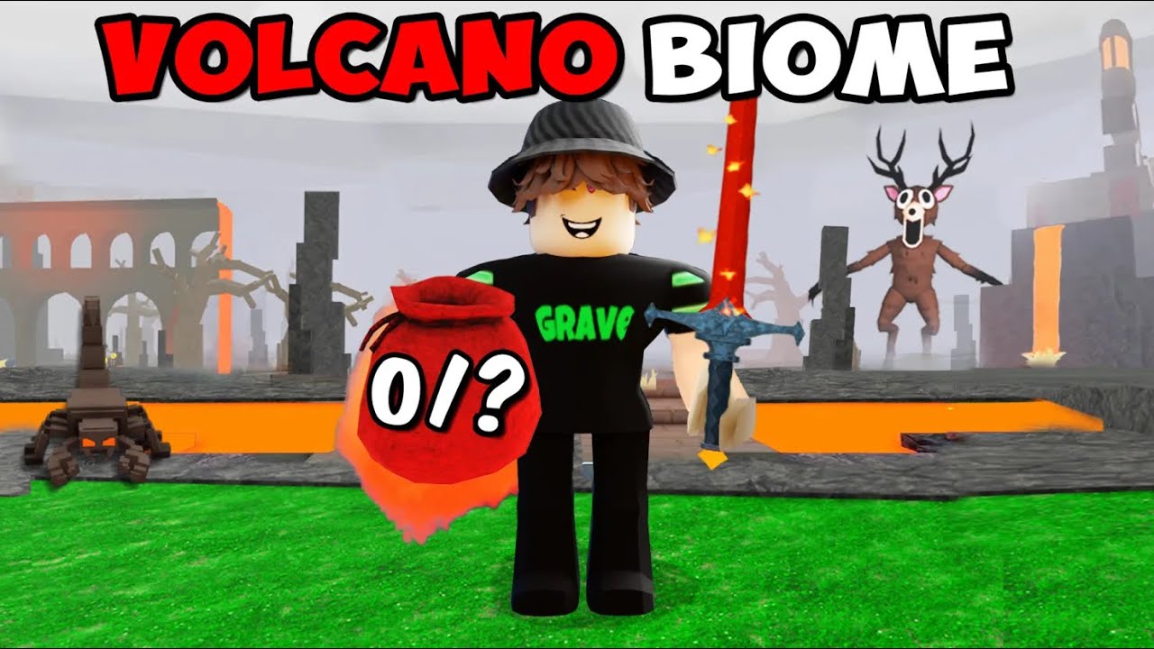 The VOLCANO BIOME Update in 99 Nights in the Forest!
