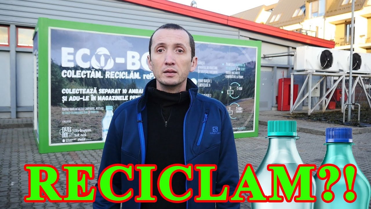 colectare și reciclare PETuri de plastic cu ECO-BON