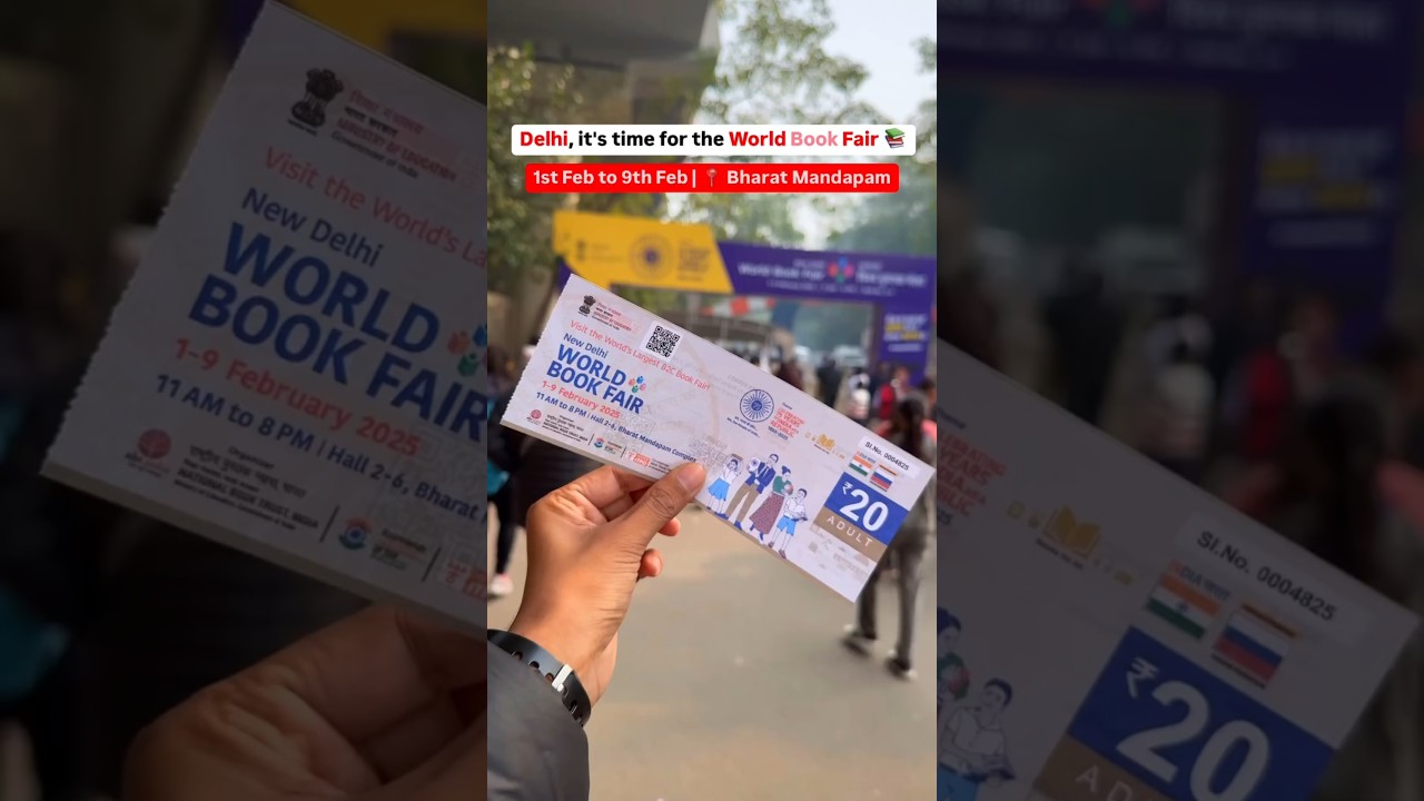 World Book fair at Bharat mandapam, Delhi 