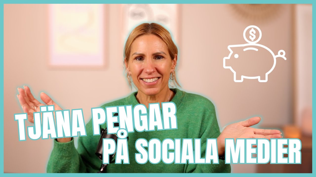 8 (enkla) sätt att tjäna pengar på sociala medier