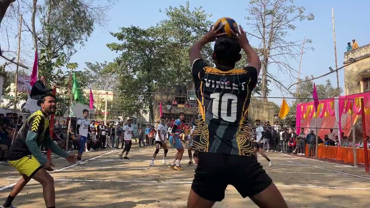 Sitarganj Vs Dehradun Sports College Open Volleyball Tournament Up 