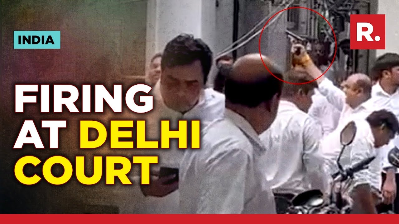 Firing At Delhi's Tis Hazari Court After Fight Between Lawyers