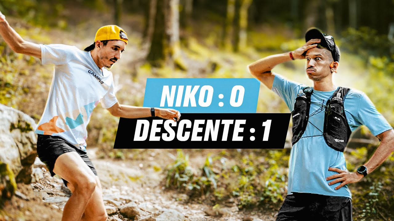 Mathieu BLANCHARD m'apprend à DESCENDRE en TRAIL (4 CONSEILS DE PRO)